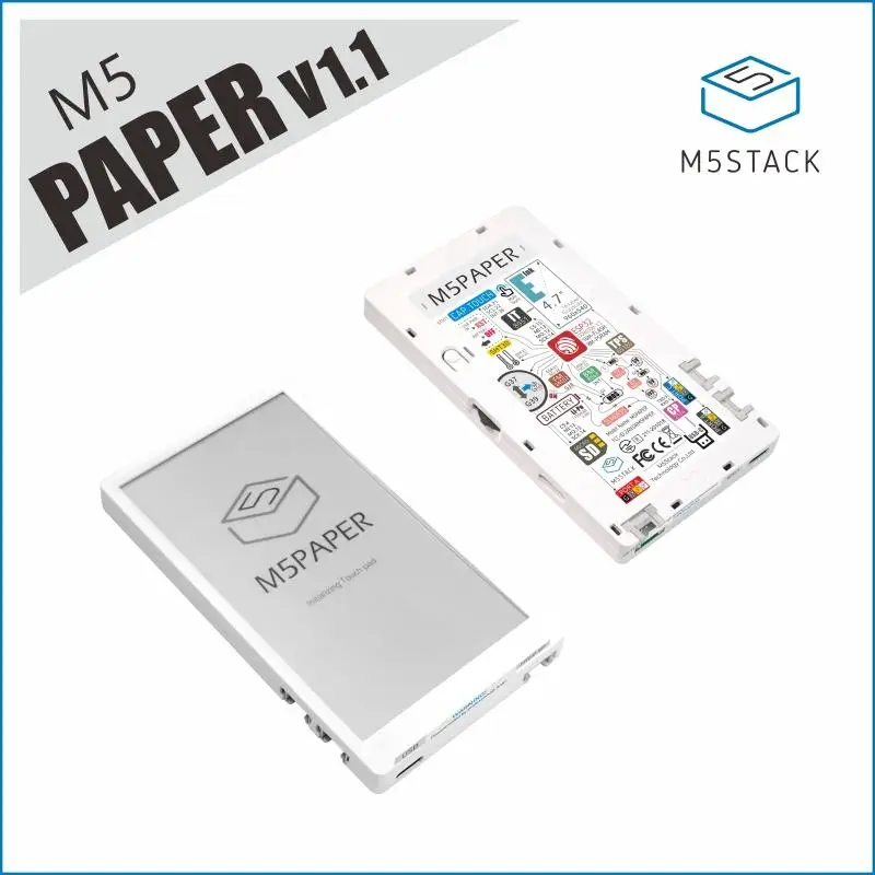 M5Stack официальный M5Paper ESP32 макетный комплект V1.1 (960X540 4 7 дюймовый дисплей eInk 235 ppi) |