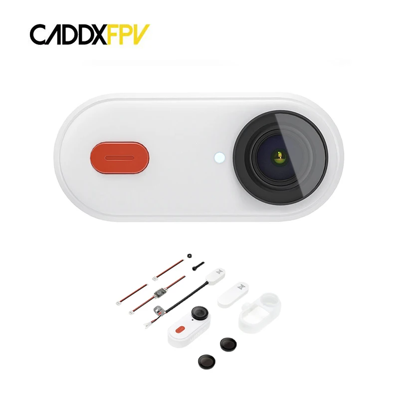 

2021 New CADDX PEANUT RC Drone Camera Accessories FPV Anti-shake Sports Camera Snail Peanut Camera INSTA 360 Remote WIFI