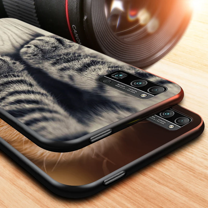 

Cat Dog Paw Cute for Honor 8X Max 8A 8 8S 8C 7S 7A 7C Prime Pro 2020 2019 Black Phone Case
