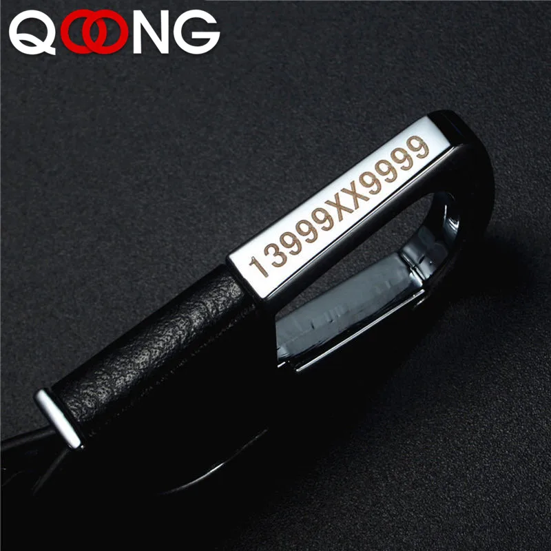 2019 изысканный Анти потери брелок из натуральной кожи персонализированный