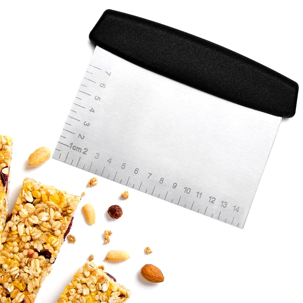 1 шт. металлический скребок для выпечки из нержавеющей стали отлично подходит