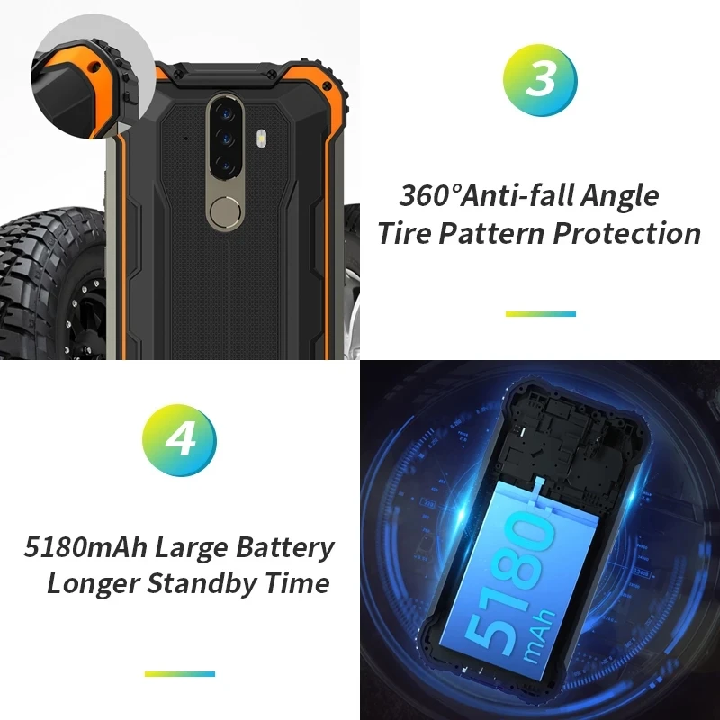 DOOGEE S58 Pro Mobile Phone 5180mAh 5.71