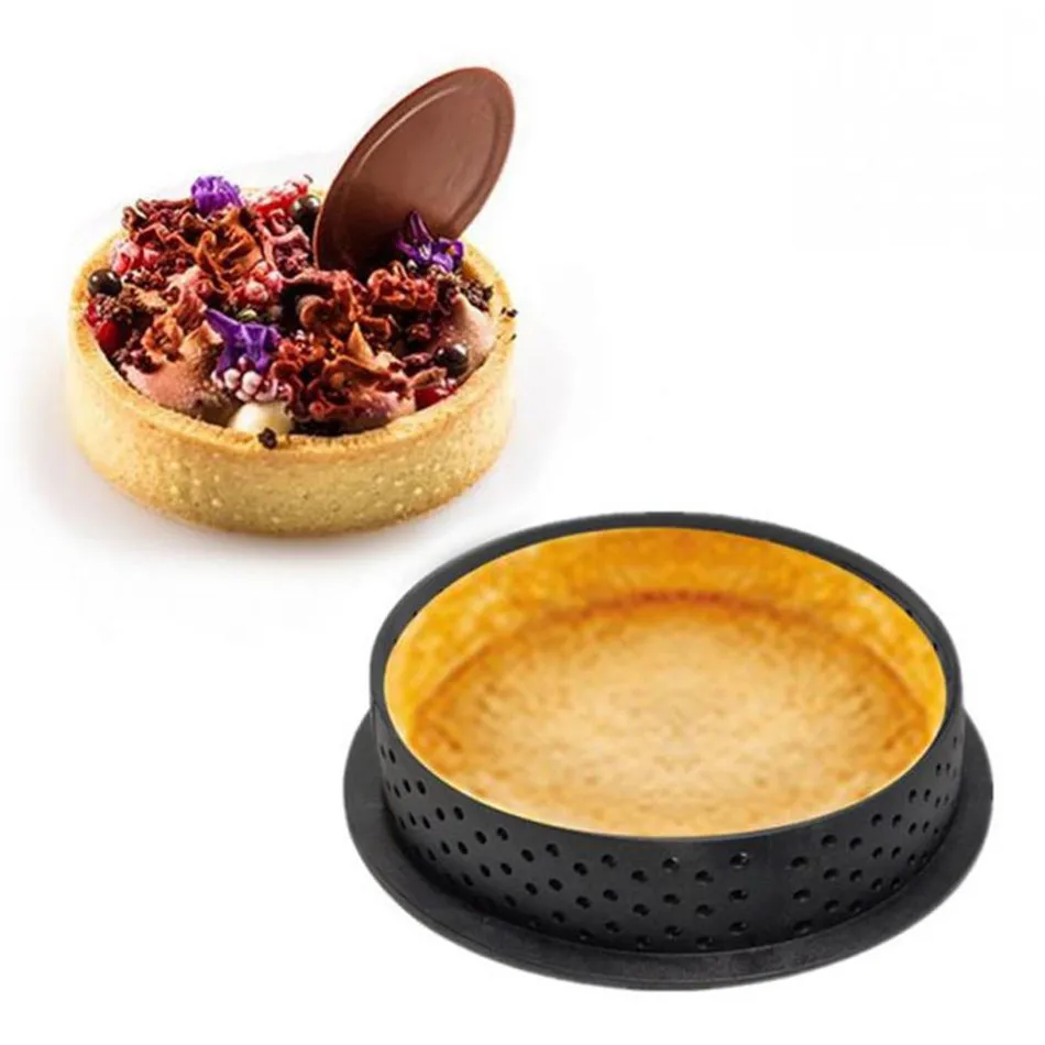 8 шт DIY Tart кольцо силиконовая форма инструменты для торта французская жаропрочная