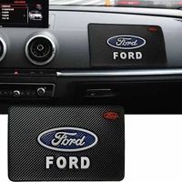 1pcs car interior mobile phone anti slip mat for ford focus 2 3 mk2 mk3 fiesta mk7 mondeo mk4 ranger fusion ka auto interior