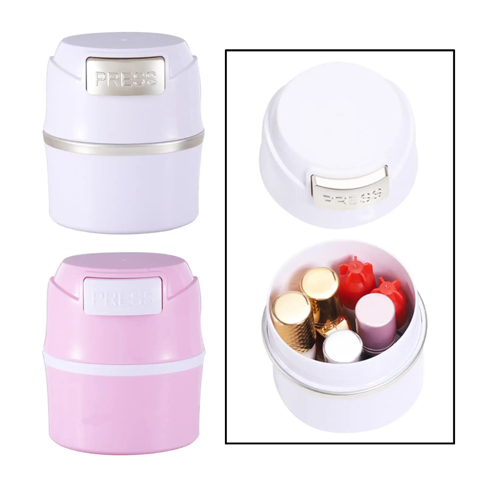 

Портативная подставка для ресниц, герметичный инструмент для наращивания ресниц для женщин и девочек, лак для ногтей, Прививка ресниц