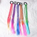 Детские разноцветные резинки для волос в Корейском стиле, 1 шт.