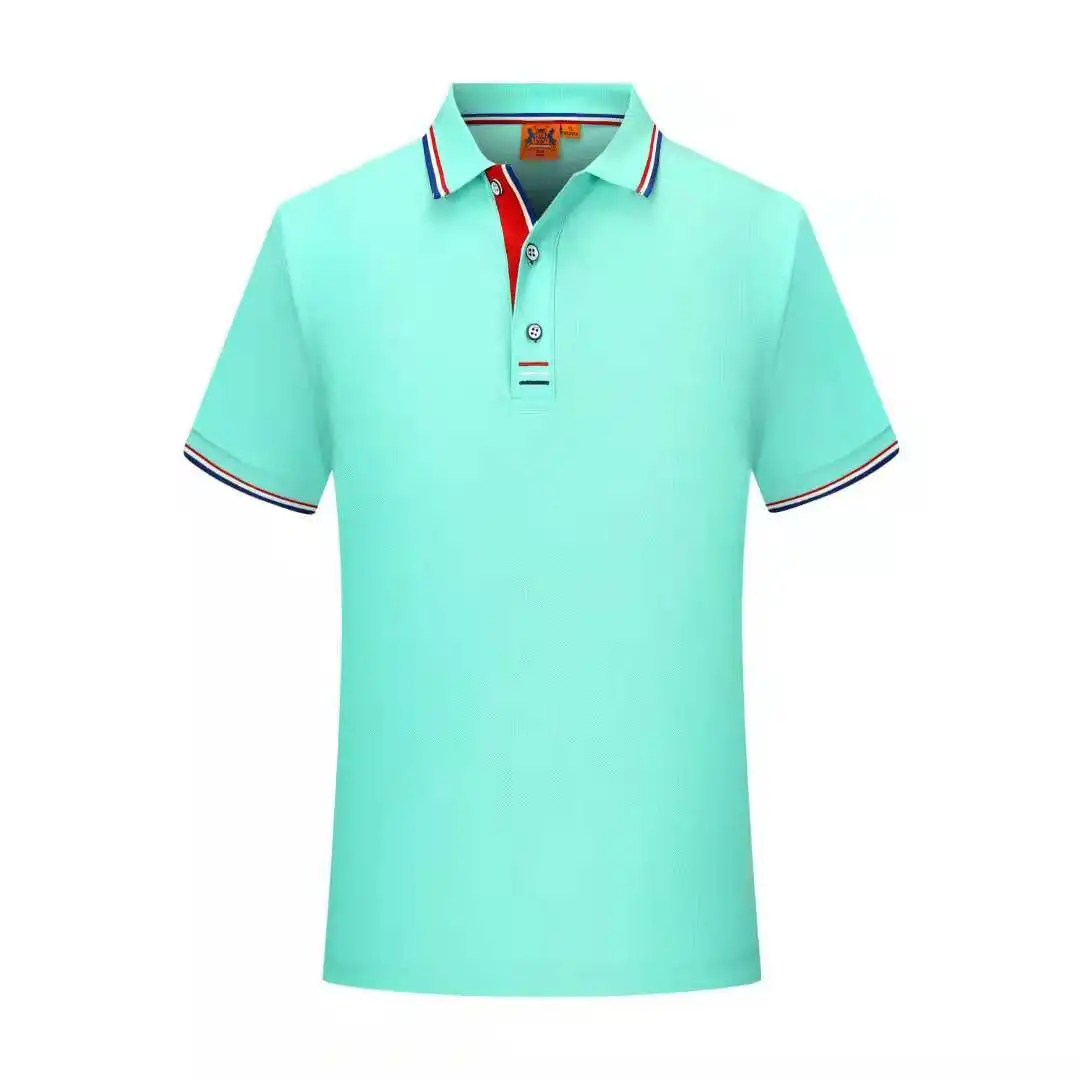 

Spot summer men's Polo shirt high-end casual short sleeves to undertake individual, company, team LOGO custom men's custom shirt