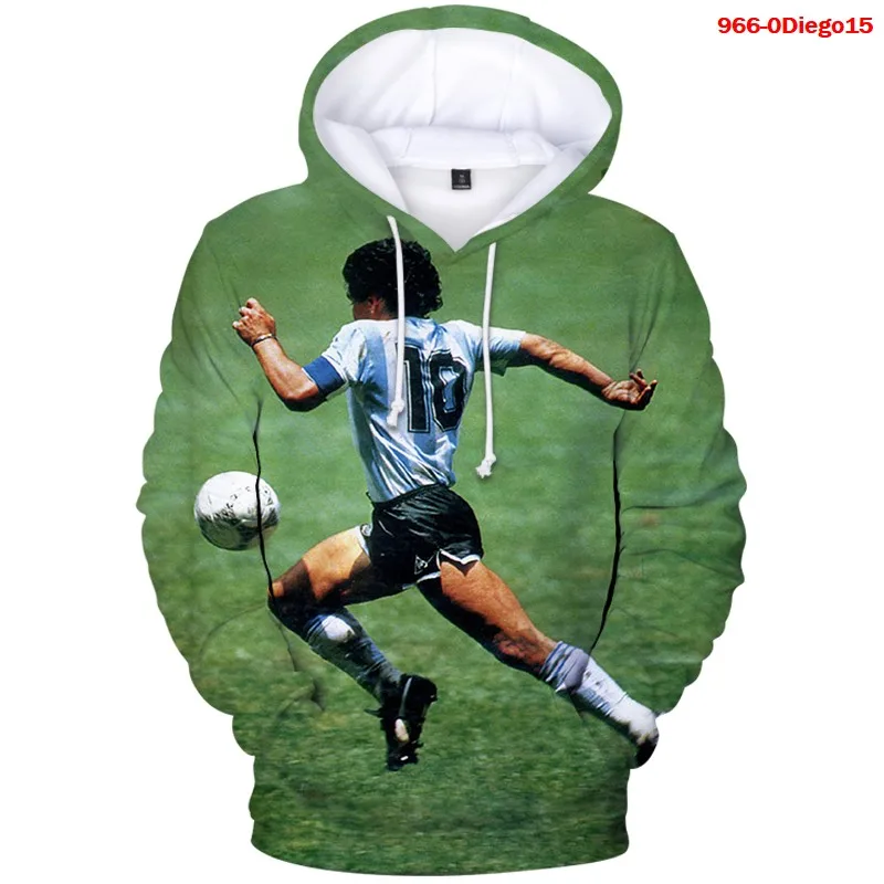 

2020 3d Hoodie Sweatshirts Autumn Winter Male Hoodies Moletom Diego Armando Maradona Men Tracksuit 3d Men Women Pullover Hoody