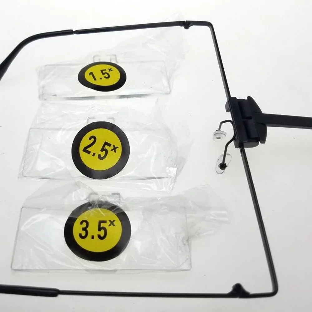 Очки лупа увеличительное очки для глаз ремонта часов Лупа на голову bluetooth