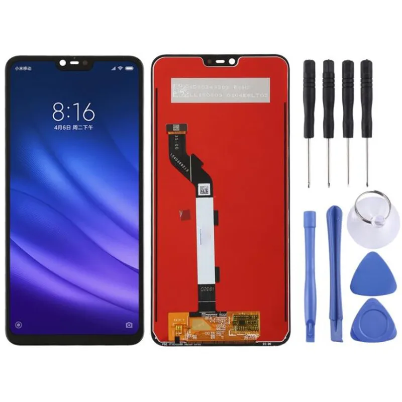 ЖК дисплей без рамки для Xiaomi Mi 8 Lite сенсорный дигитайзер в сборе запасные части