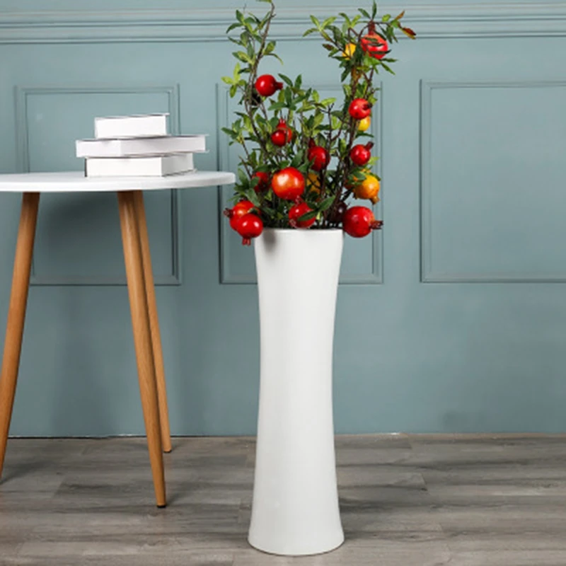 Decorated Table Vase Hydroponic Dried Flower Countertop Porcelain | Дом и сад