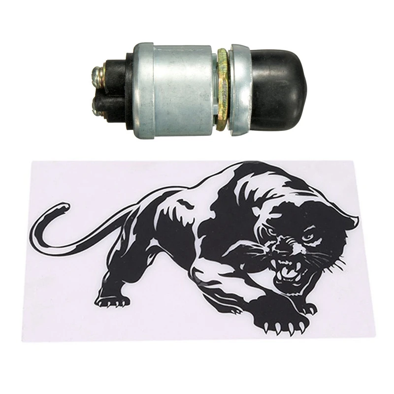 Автомобильный лодочный рожок 1 шт. кнопка мгновенного запуска двигателя наклейка