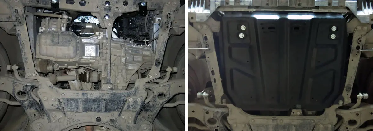 Защита картера и КПП Автоброня Toyota Auris I II 2006-2015/Corolla 2006-2019 ST 1.8mm 111.05799.1 |