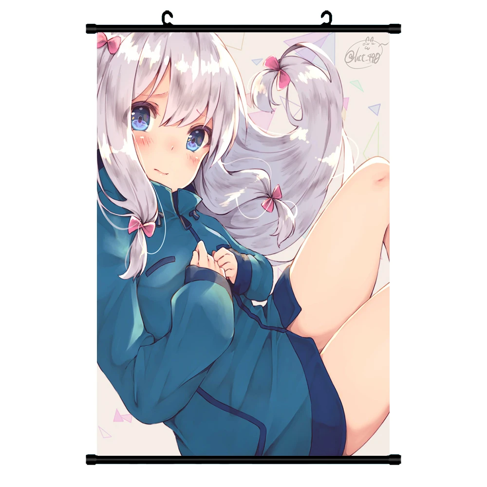 

Coscase Japanese Anime Eromanga Sensei Sagiri Izumi Home Decor Wall Scroll Poster Decorative Pictures