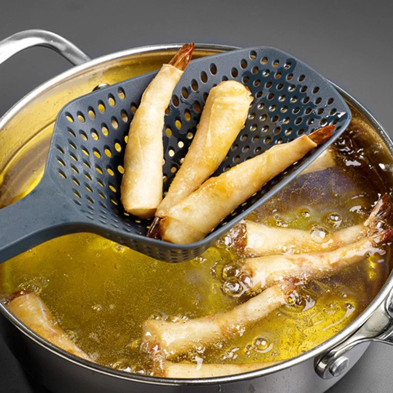 Аксессуары для кухни сито овощей ковш слива дуршлаг лопата протекания воды