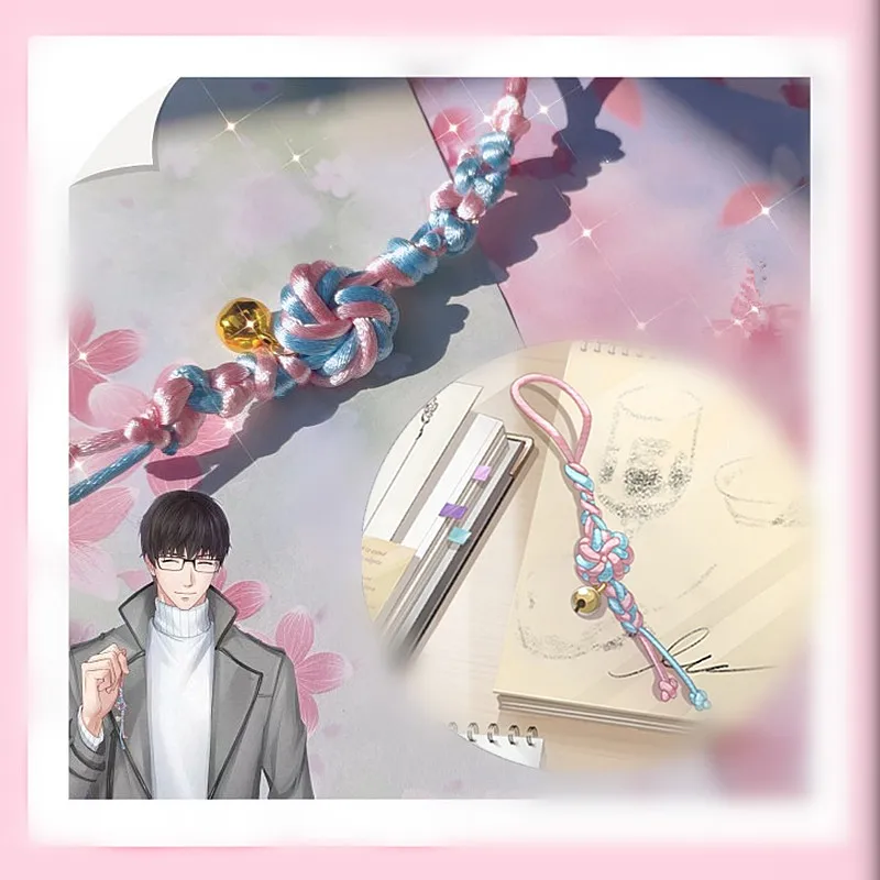 

Anime Keychain stand Love and Producer xu mo Strap Keyring cosplay prop handmade cosplay accessories