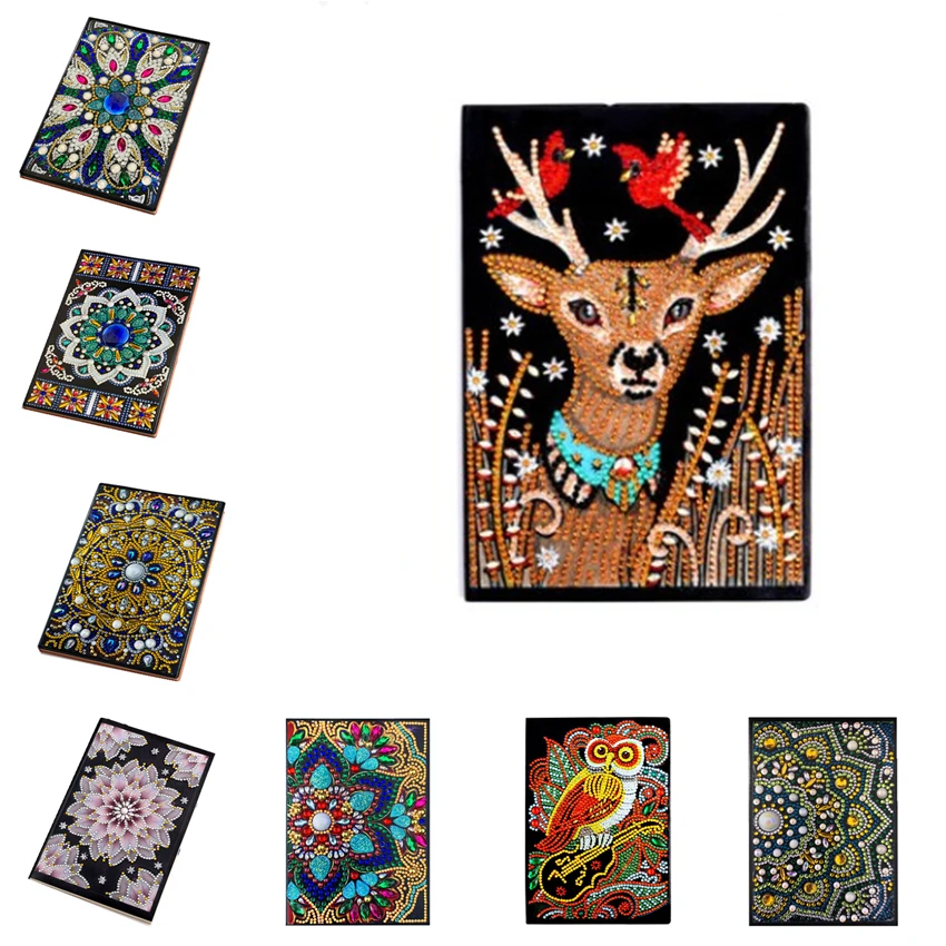 Блокнот для алмазной живописи А5 сделай сам эскизная книга специальной формы с