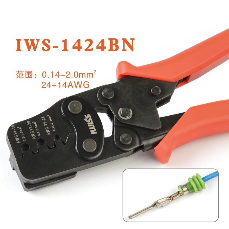 IWISS Clamp tool IWS-1424BN Crimping Pliers for DELPHI Automobile