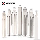 KEYYOU для Chevrolet Cruze Epica Lova Camaro Impala Captiva Aveo Spark Blank, замена #03 39 40 71 105 106 126 полотно дистанционного ключа