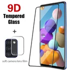 Закаленное стекло 2 в 1 для Samsung Galaxy A11 A12 A21S A50S, защитная пленка для объектива камеры