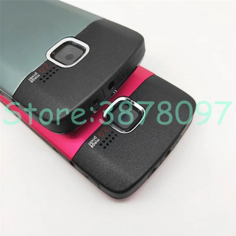 Full Корпус для Nokia C3 C3-00 сзади чехол Батарея передняя крышка+ средняя рамка клавиатуры C3-00 запасная часть+ логотип