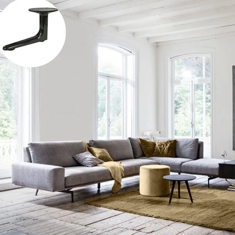 

Aluminium Alloy Furniture Leg Cabinet Sofa Foot TV Cabinet Tea cabinet Bed Coffee Cupboard Leg Support Frame Accessories tool