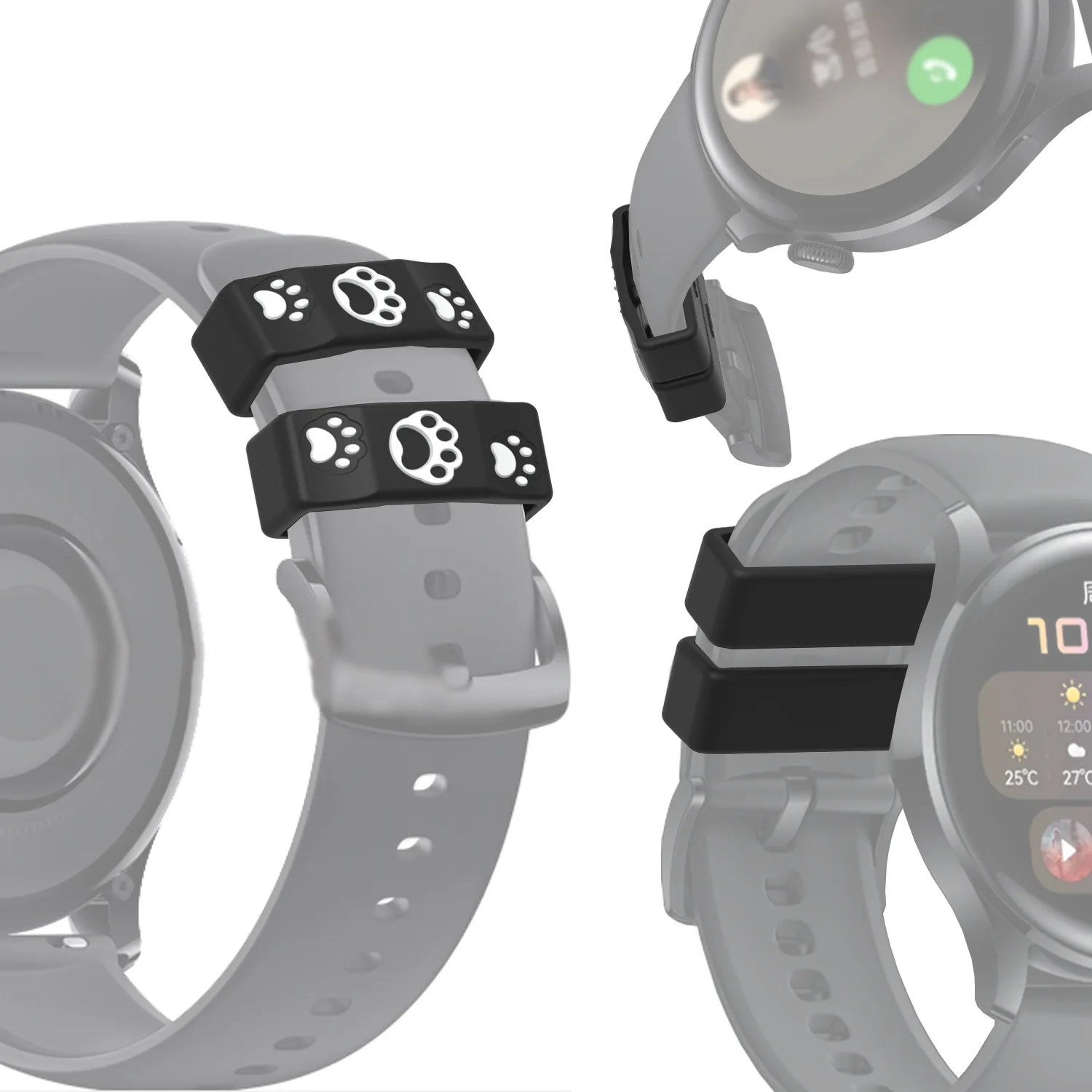 20 мм/22 мм/Силиконовые Безопасный кольцо крышки объектива петля держатель для Samsung