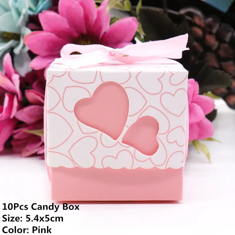 10 шт./лот коробки для конфет Baby Shower вечерние мультяшный мешок для подарков детские праздничные сувениры шоколадные конфеты мешок день рождения свадебное украшение - Цвет: 22