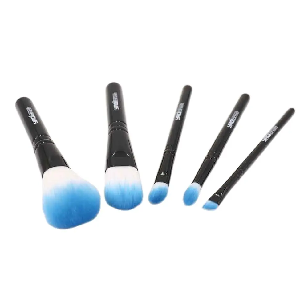 Yaqi 5 шт. мини синтетические волосы искусственные набор кистей для путешествий