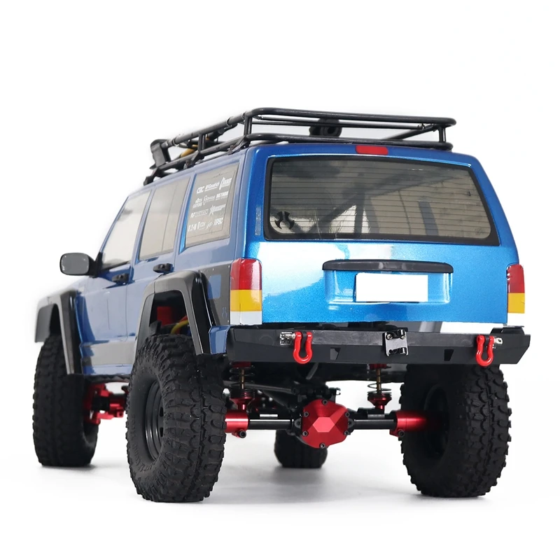 

RC Car CNC Metal Front & Rear Axle with Protector for 1:10 RC Crawler Car Axial SCX10 II 90046 90047