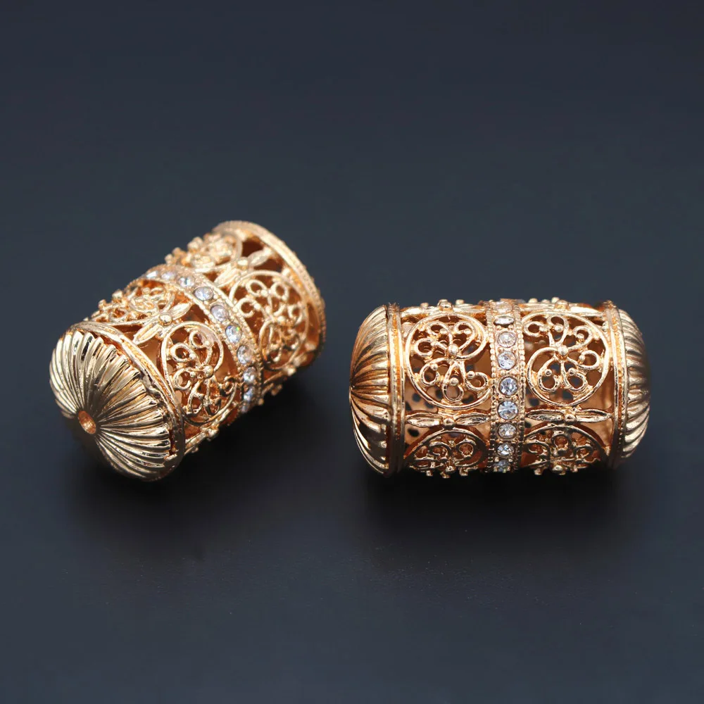 10 шт. золотые металлические бусины-разделители 2 5 мм