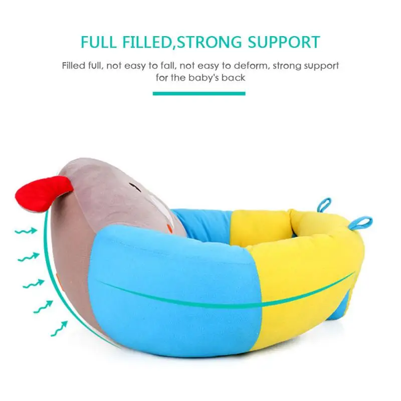 

Kids Baby Sofa Support Seat Sit Up Soft Chair Cushion Sofa Learning To Sit Seat Feeding Chair Cartoon Plush Pillow Toy Gift