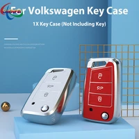 tpu car key case cover for volkswagen lavida plus golf 7 tiguan l teramont passat tharu protection car key case auto accessories