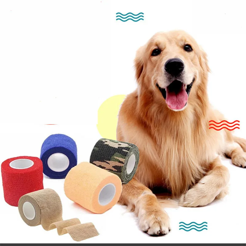 Самоклеющиеся эластичные бандажные нетканые спортивные бандажи для домашних