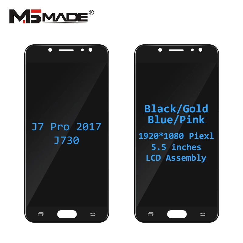 Original Super Amoled LCD For Samsung Galaxy J7 Pro J730 J730F LCD Display and Touch Screen Digitizer Assembly Parts