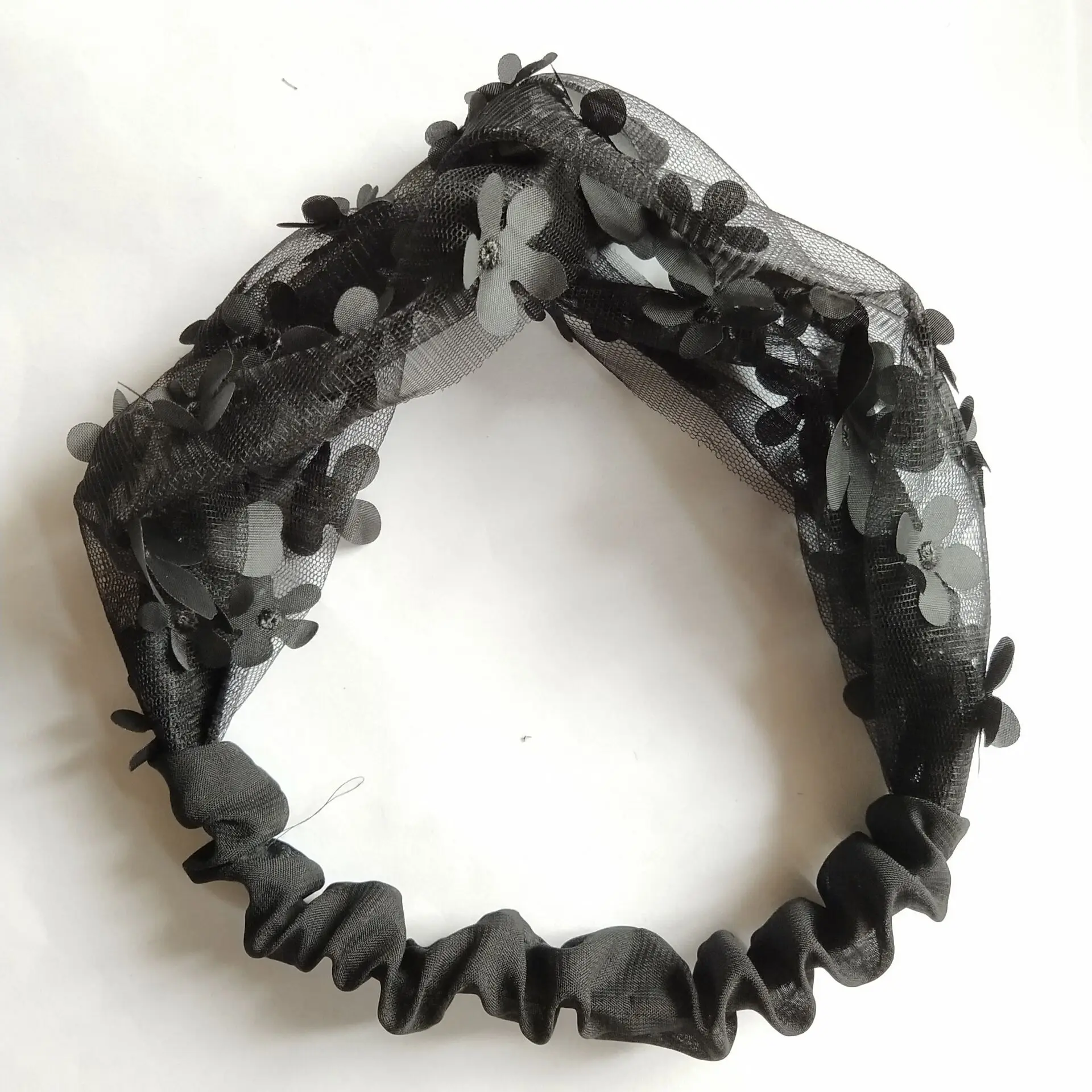 

Sweet Fairy Flower Cross Hairband For Women Hair Accessories Headband for Girls Flower Hair Band Headbands Head Wrap