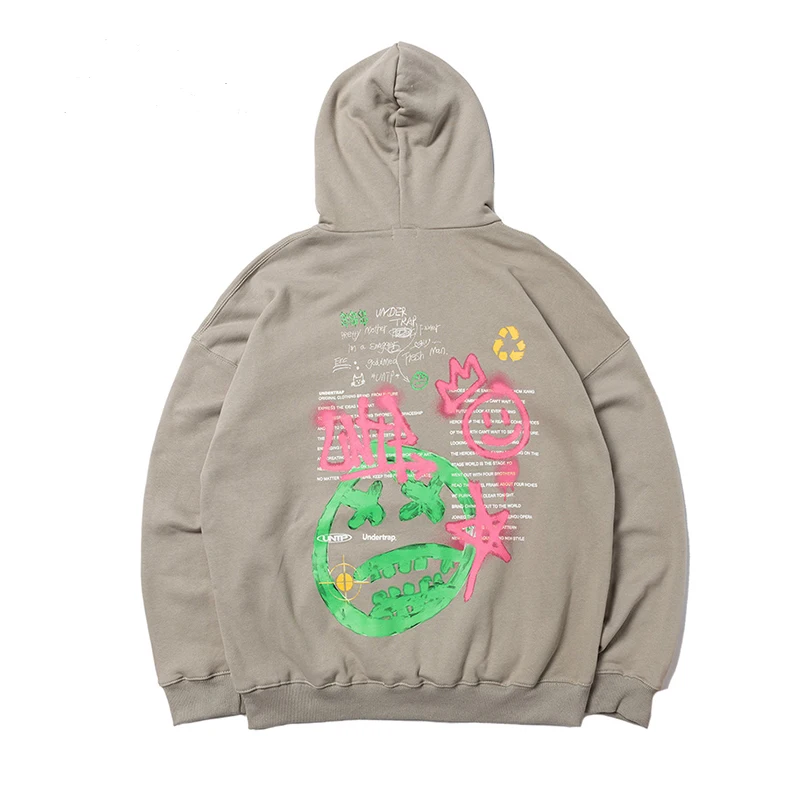 

Oversized O-necNew Printing Pattern Lovers Sweater Autumn Relaxation Men And Women Hoodie Everyday Exercise Jacket Tops Unisex