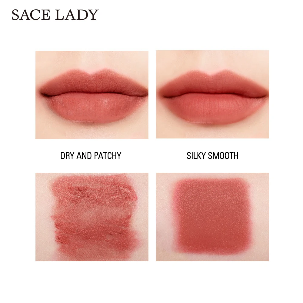 SACE LADY Шелковая матовая губная помада макияж 9 цветов водостойкая стойкая