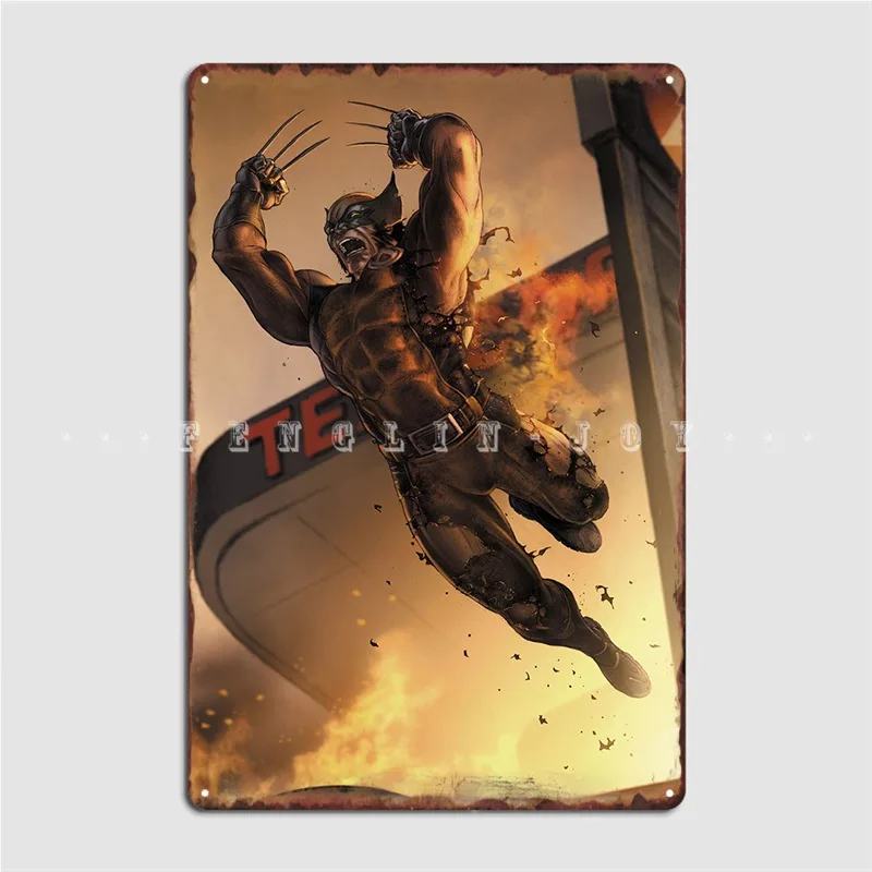 

On Fire Metal Plaque Poster Wall Pub Pub Garage Create Plaques Tin Sign Poster