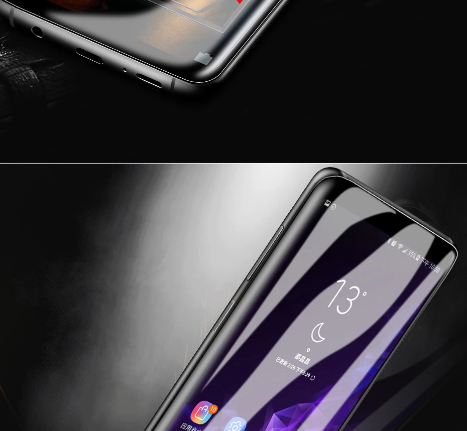 2 шт Гидрогелевая Защитная пленка для samsung Galaxy S10 S9 S8 Plus Защитная пленка для samsung Note 9 8 S7 S6 Edge не стекло