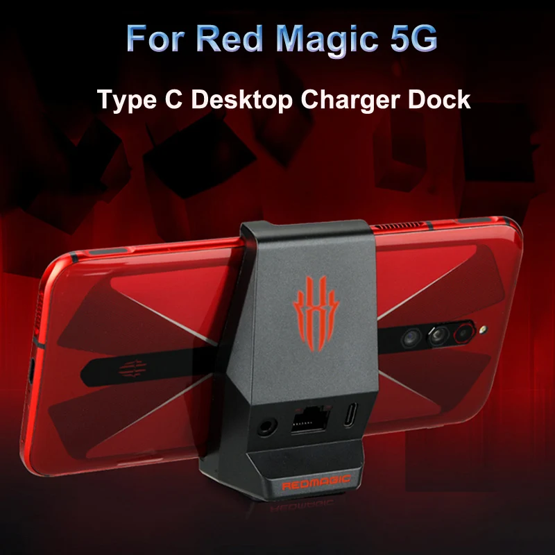 Настольная док станция зарядное устройство для Nubia Red Magic 5G Phone 3 5 мм зарядная