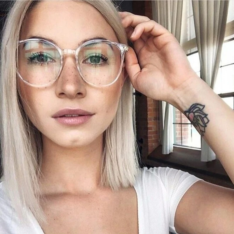 

Fashion Blue Light Glasses Women Eyewear Clear Regular Computer Gaming Glasses Comfort Anti Blue Ray Eyeglasses For Men Glasses
