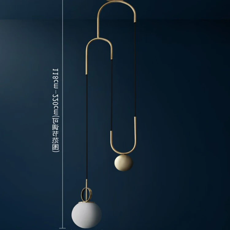 

Modern Iron Ring Pendant Lights White Glass Ball Caferoom/bar Lamp Single Glass Pendant Lamps Decoration Indoor Lighting E27 S