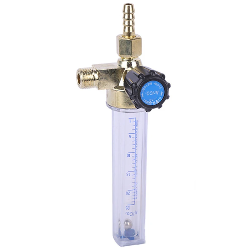 Argon CO2 Gas Flow Meter Rate Shielding Welding Tool Flowmeter for Mig Tig Welder Barb | Инструменты