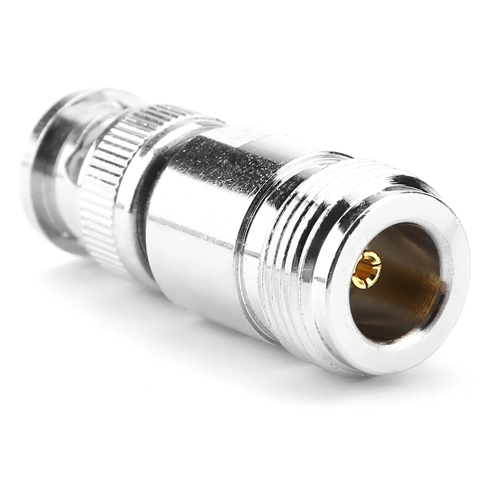 2шт тип N гнездо к BNC папа Конвертер Разъем PTFE RF разъем коаксиальный адаптер