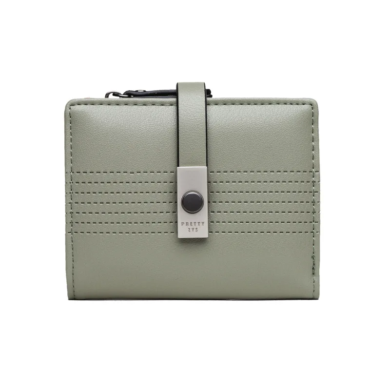 

Fashion Ladies Short Wallet 2021 Hot Sale Zipper Mini Purse Multi-Function mini wallet