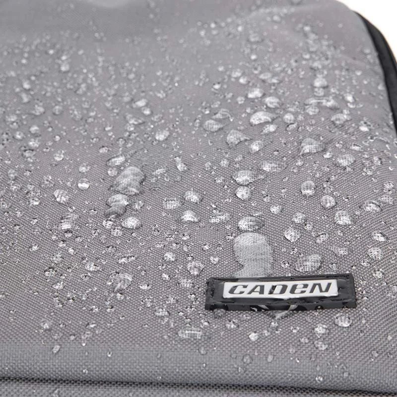 caden camera backpack outdoor waterproof drop proof large capacity compatible with 14 6 inch laptop for photographers bag free global shipping
