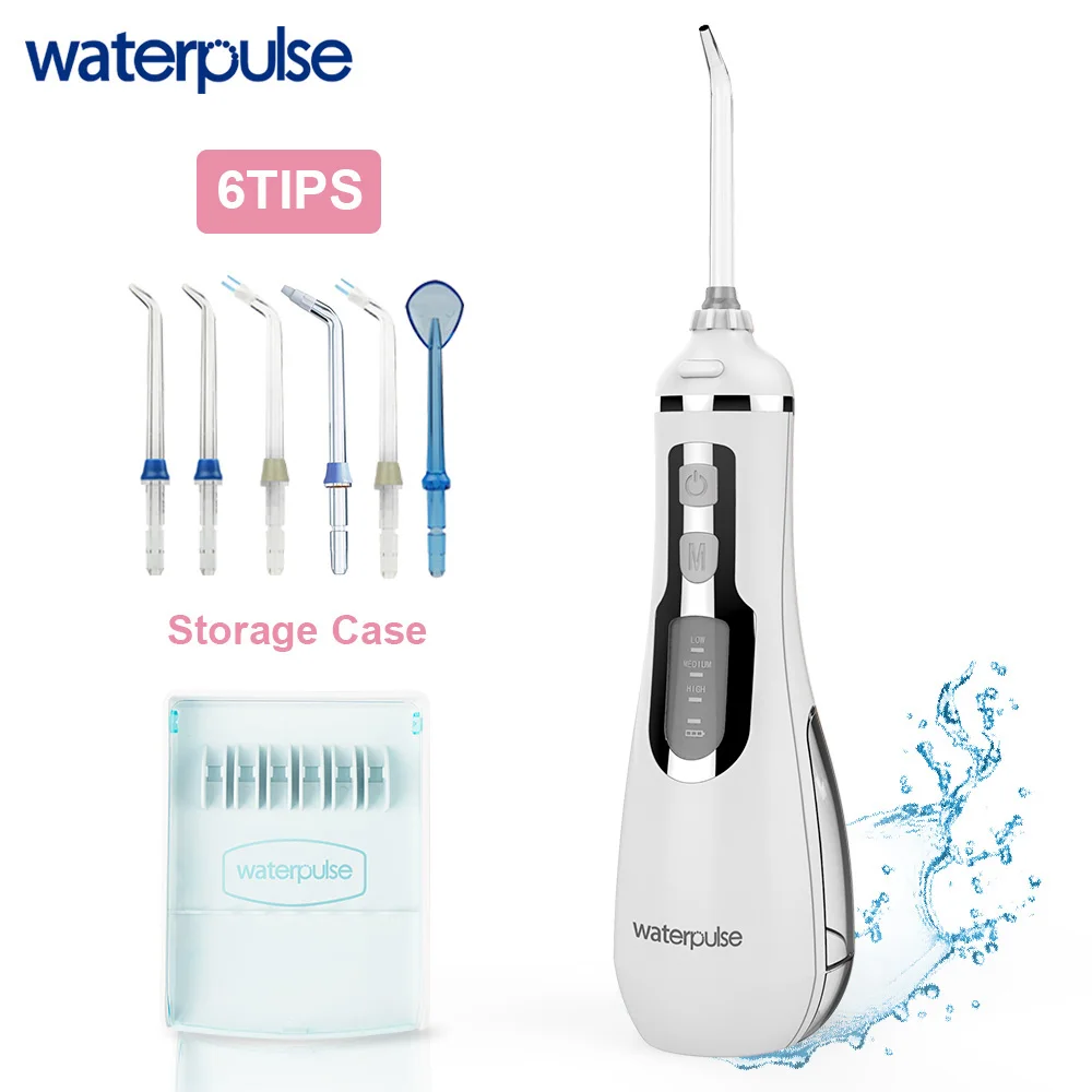 Waterpulse V500 водный поплавок перезаряжаемый портативный ирригатор для полости рта 6