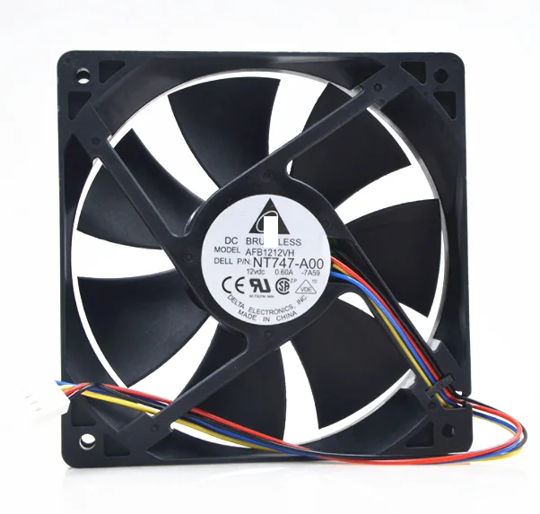 

12CM 12V 0.60A AFB1212VH 12025 Chassis motherboard speed regulation large air volume fan