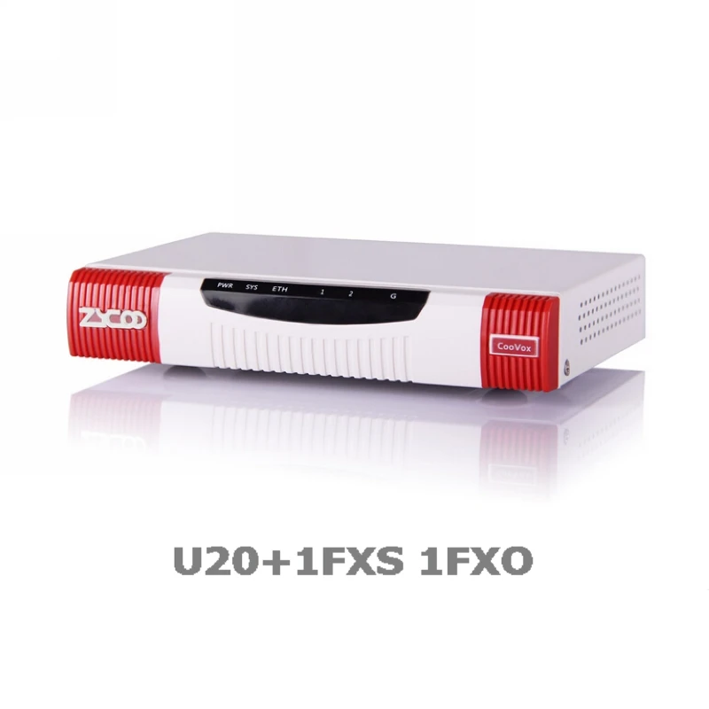 U20 1FXS 1FXO 20 SIP/IMS Trunks VoIP PBX smart IP телекоммуникационное решение с поддержкой